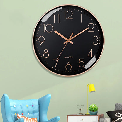 8-Inch Silent Digital Wall Clock – Modern Home Décor