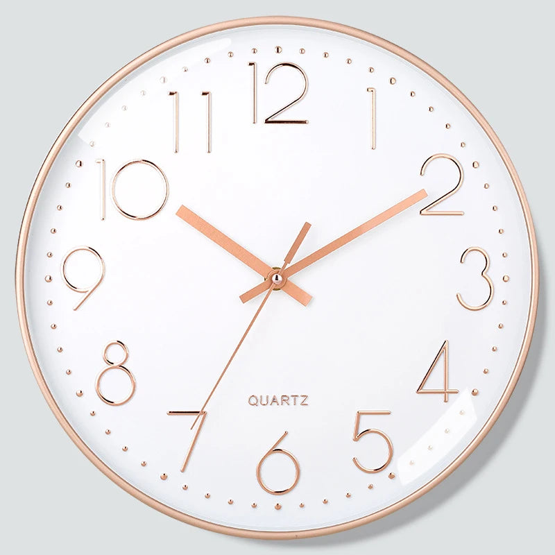 8-Inch Silent Digital Wall Clock – Modern Home Décor