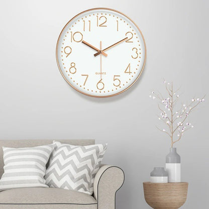 8-Inch Silent Digital Wall Clock – Modern Home Décor